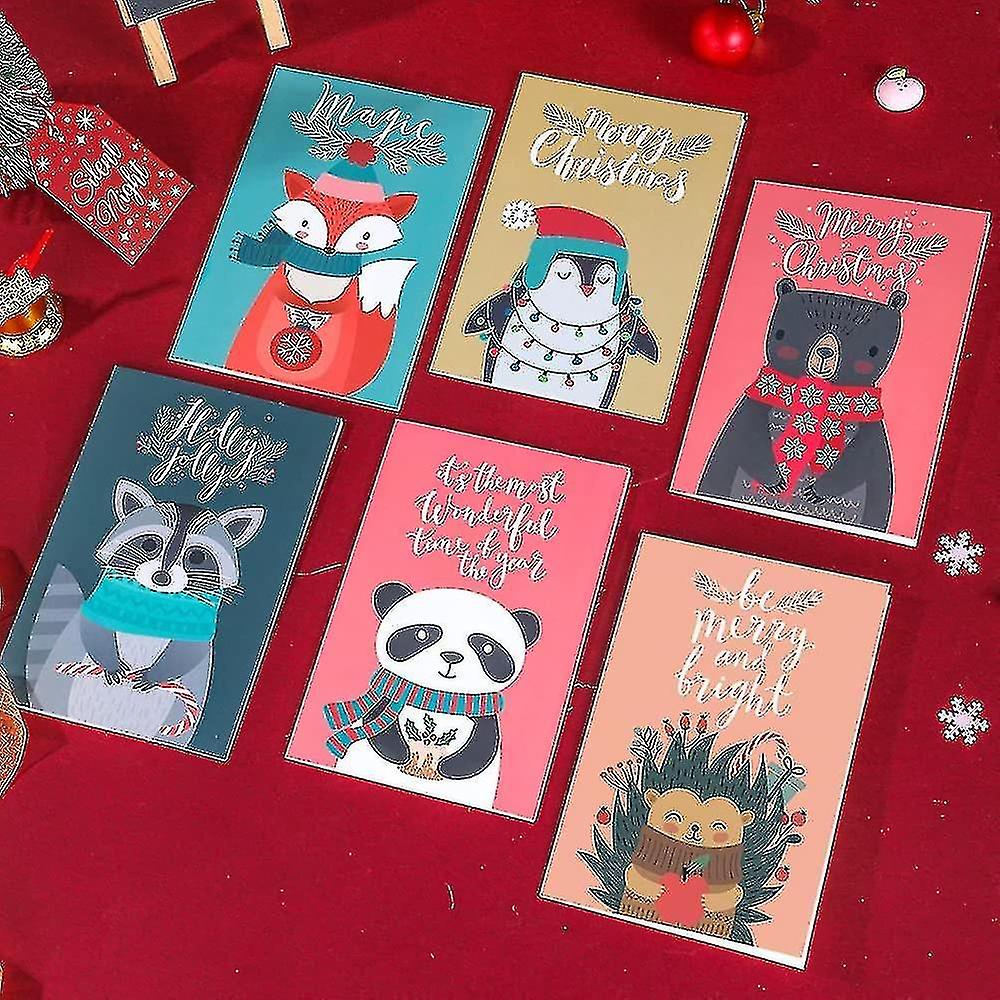 24 Weihnachtskarten, Weihnachtskarten Weihnachtsgeschenkkarten, Weihnachtskarten, Weihnachtskarten mit Enve