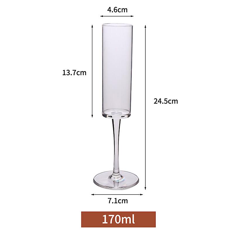 Clear High Quality Plastic Wine Glasses Goblets Pack Of 1pc Outdoor Reusable