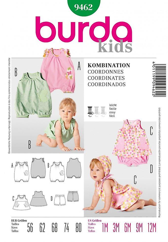 Burda Paper Sewing Pattern 9462