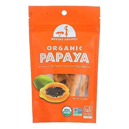 Mavuno Harvest Organic Dried Papaya 3 Pack