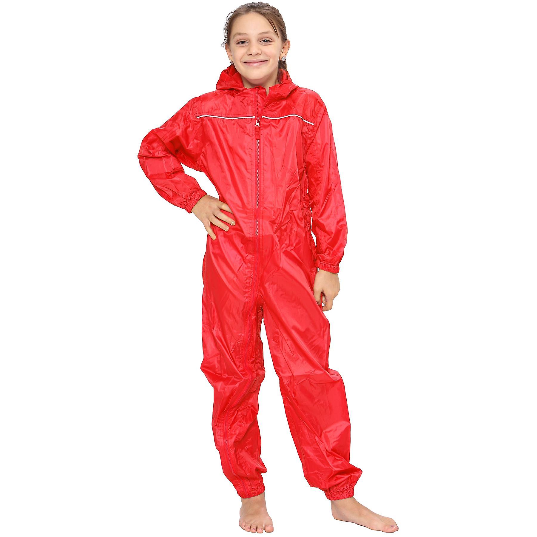 Combinaison à capuche imperméable unisexe.
