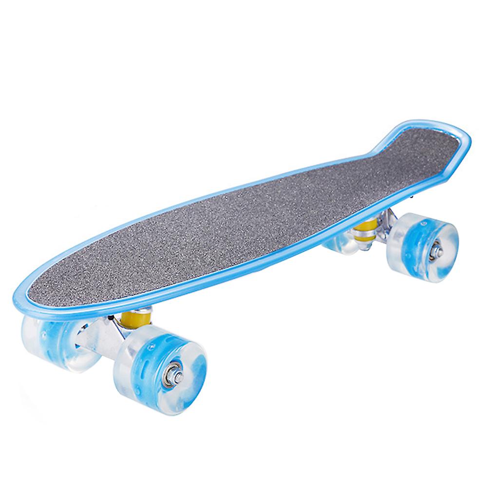 22" Mini Cruiser Skateboard with Bold Design, Supports Riders Up to 330 Pounds for Everyone's Enjoyment