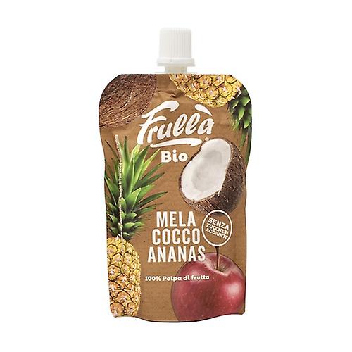 Apple, coconut and pineapple puree 100 g