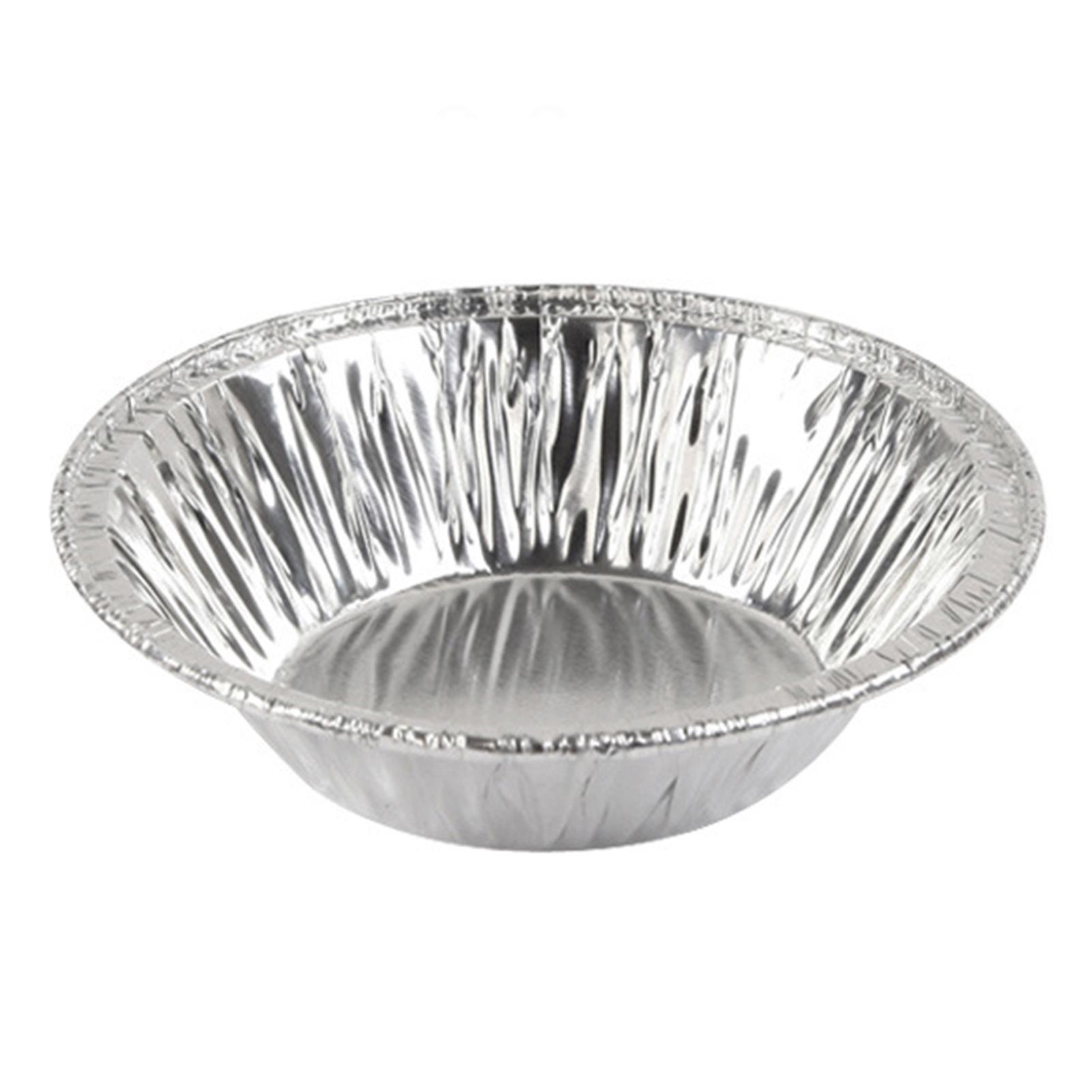Disposable Tinfoil Tart Pan Tray Baking Hot Kitchen Baking Tools for Oven Baking and Cooking