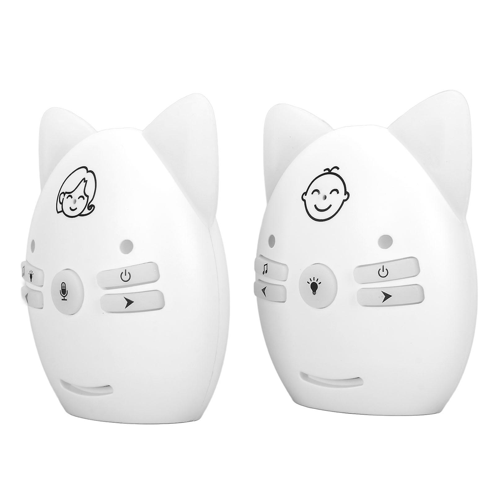 Baby Monitor Wireless 2 Way Audio Intercom Baby Caring Monitor with Night Light