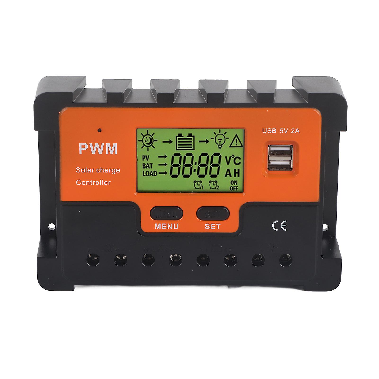 Solar Charge Controller,PWM Solar Controller 50A V Solar Controller PWM Solar Controller Power Packed Performance