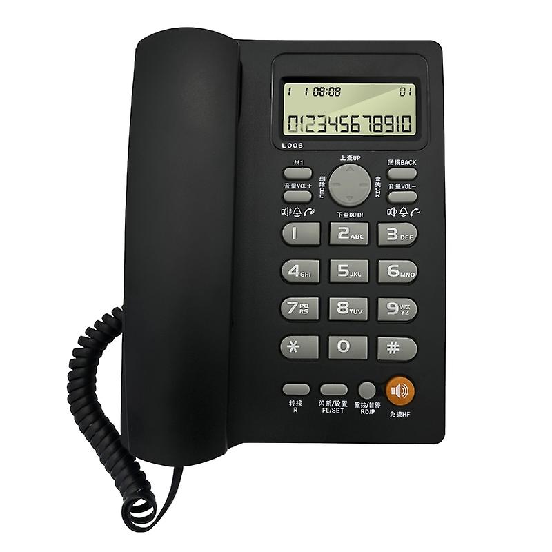Fixed Landline Home Telephone LCD CallerID Display Handsfree Home Office Phone