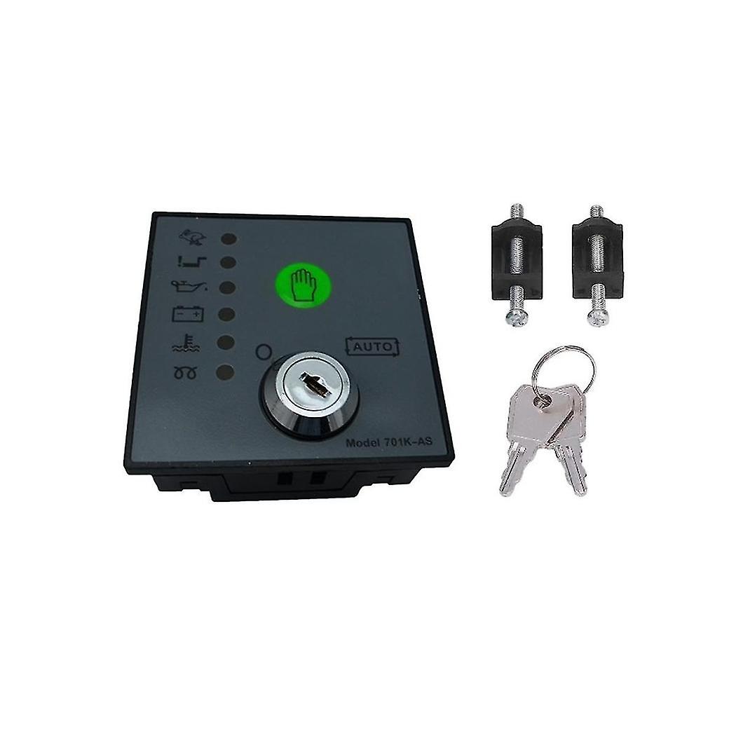 Dse701as Generator Controller Automatic Start Module With Keys Generator Control Panel Self-starting Accessories