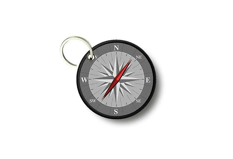 Key key door keys round prints double pink-sided compass winds