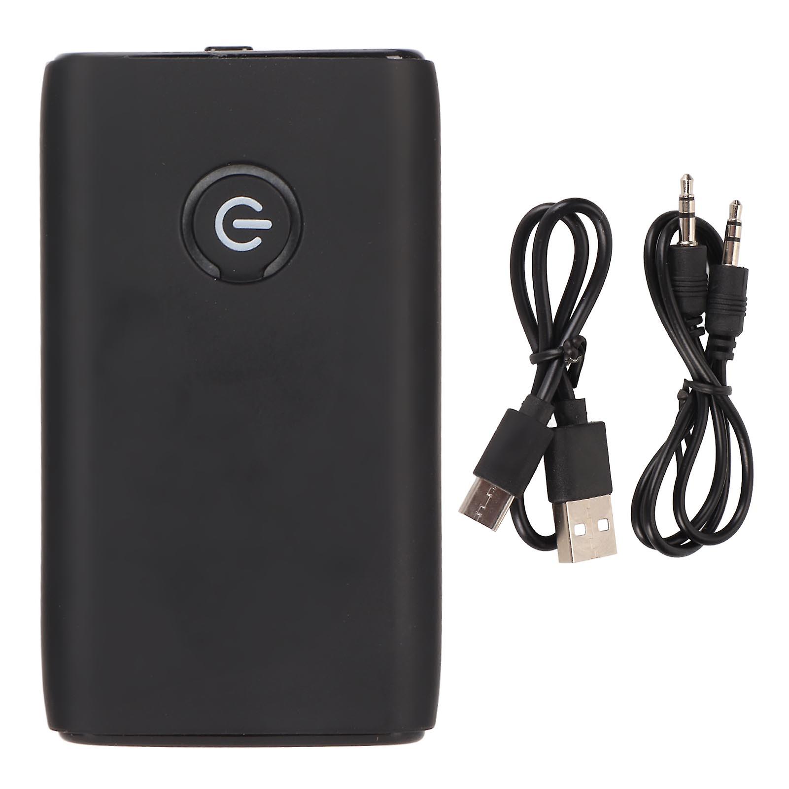 2 In 1 Bluetooth 5.0 Transmitter Receiver ANC Noise Reduction Stereo Bluetooth Receiver for TVs Computer Phone