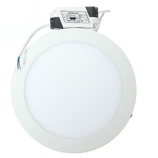 9W Round Dimmable Led Panel Ceiling Down Light Lamp Ac 85-265v