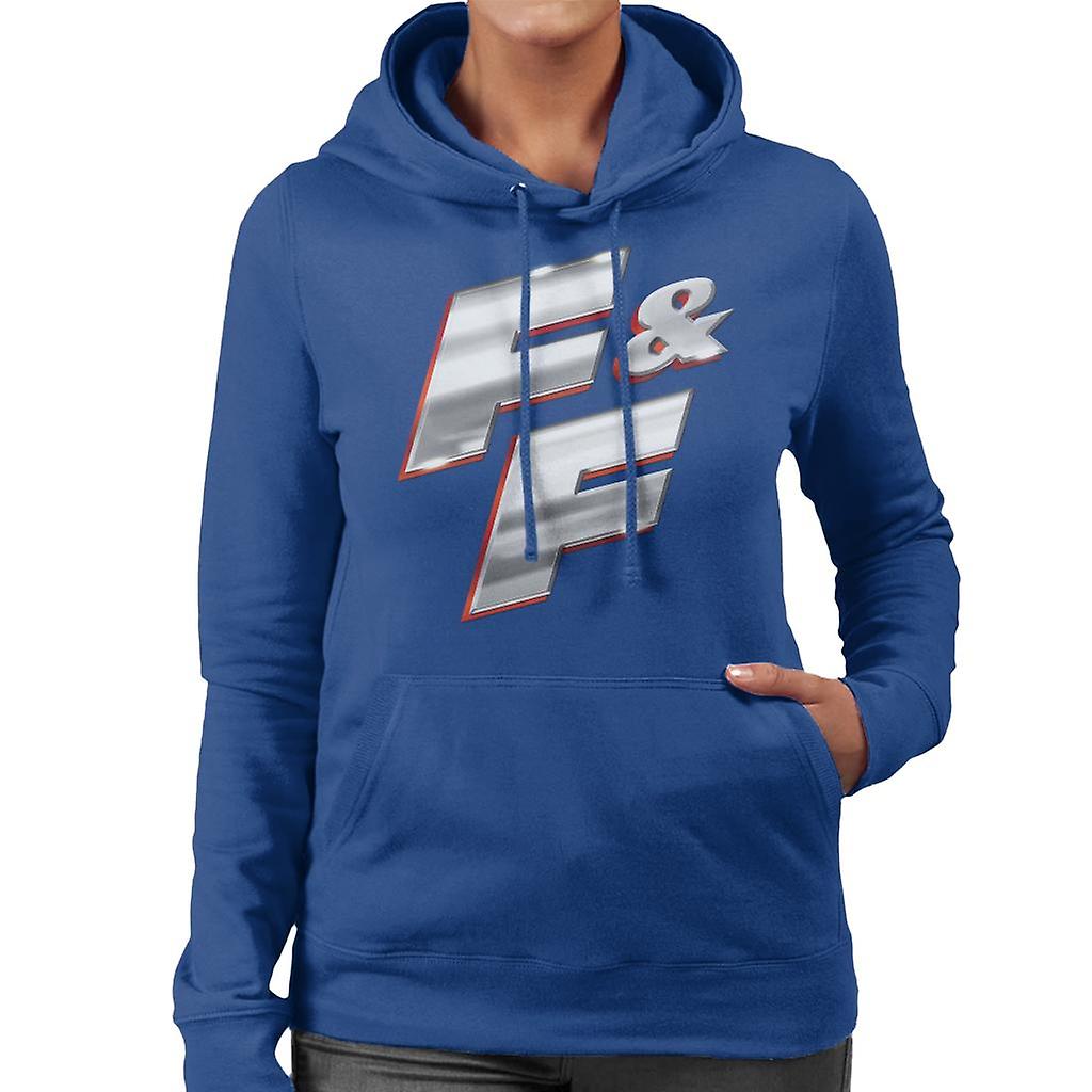 Fast and Furious FF Chrome Logo Women's Hooded Sweatshirt