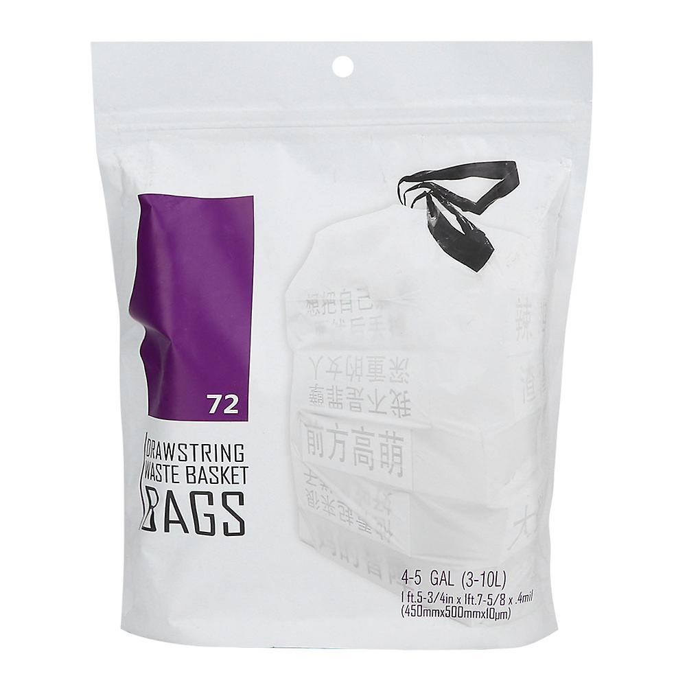 4 Volumes Colorful Plastic Garbage Storage Bag Kitchen Trash Bin Bag Drawstring Trash Bags