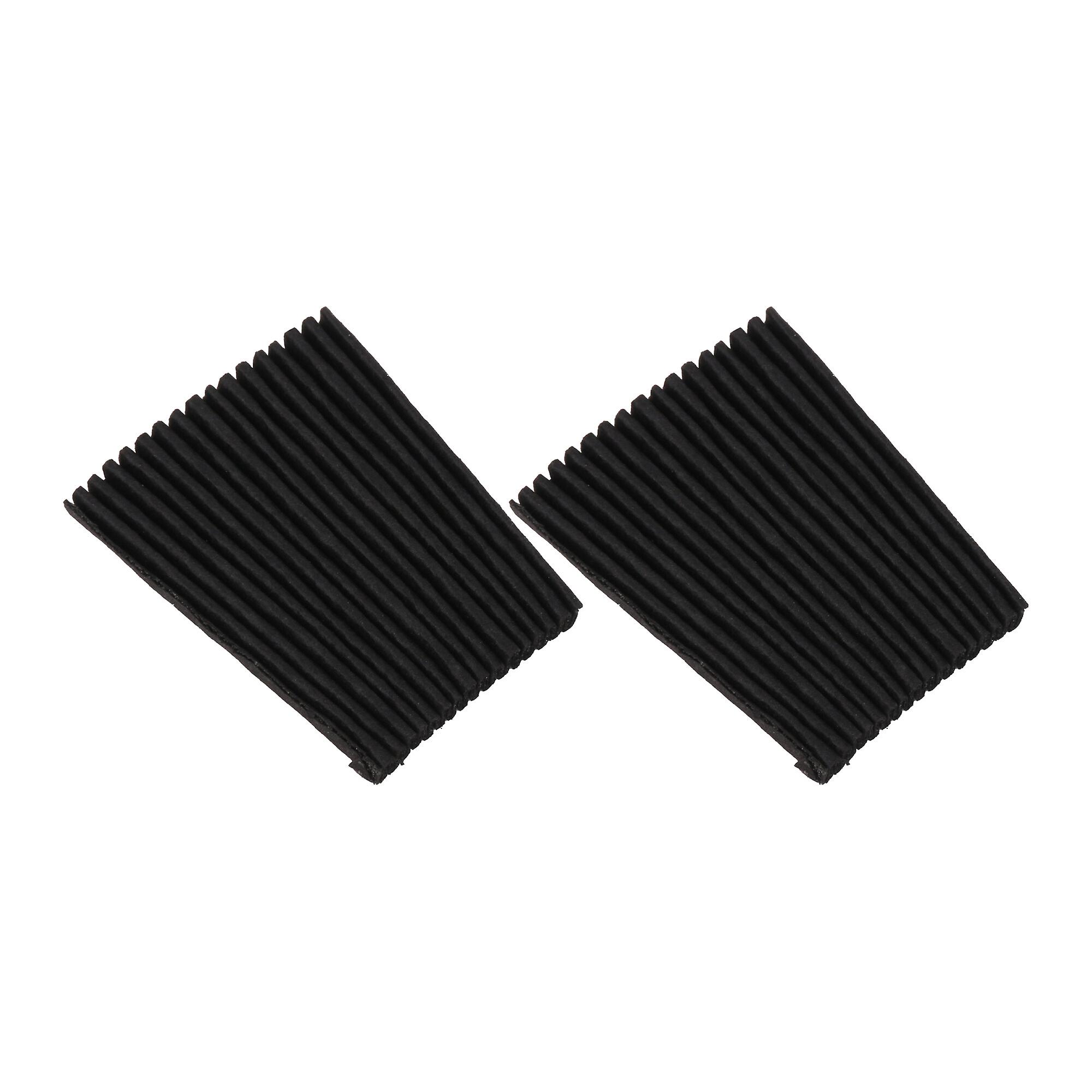 2 Pcs Black Refrigerator Air Filter Parts Replacement for PD00044143