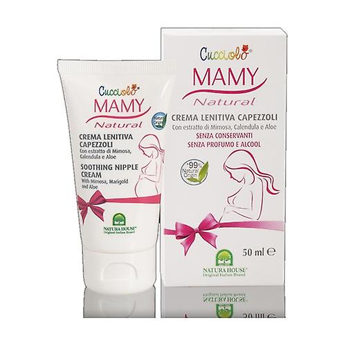 Soothing cream for nipples mamy natural cucciolo 50 ml of cream