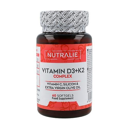 Vitamin d3+k2 complex 60 softgels