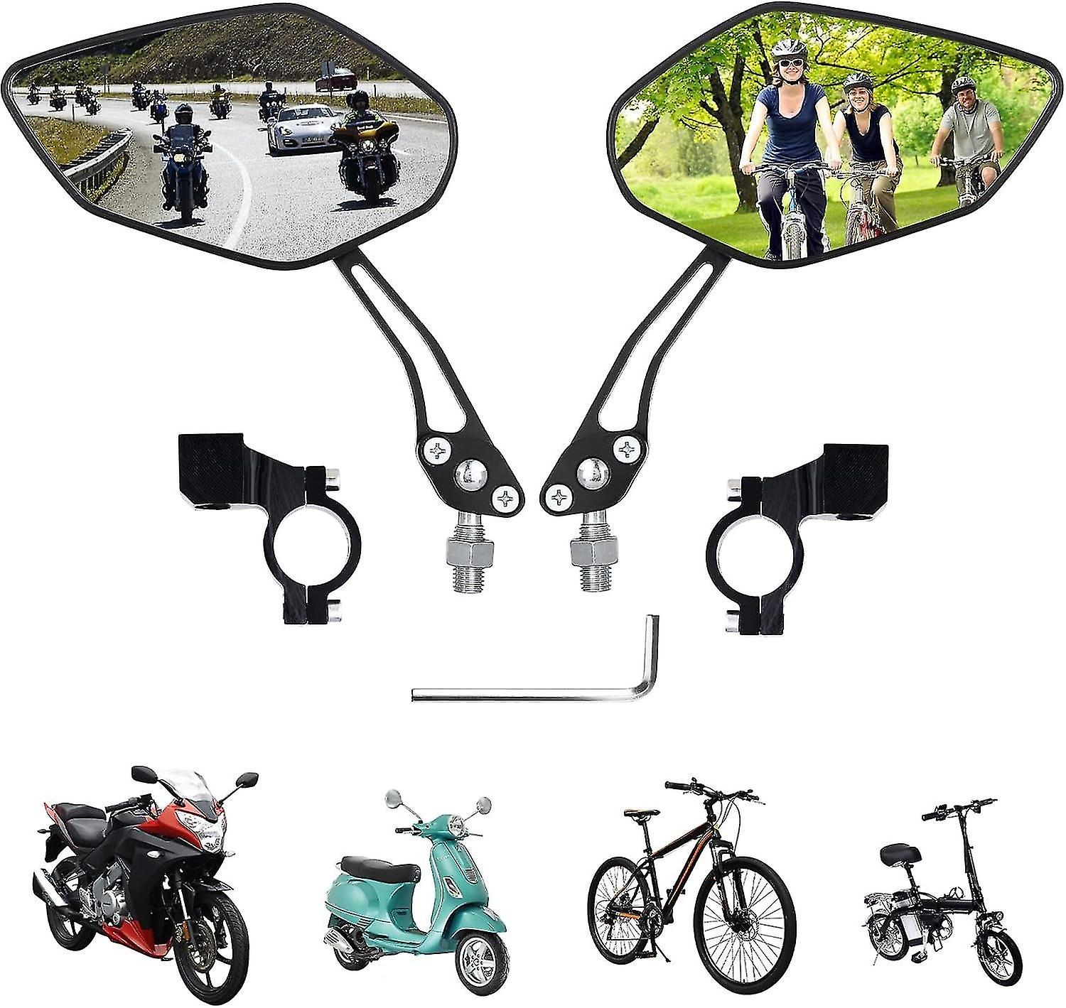 Bicycle rear view mirror, electric car rear view mirror, electric car rear view mirror, suitable for