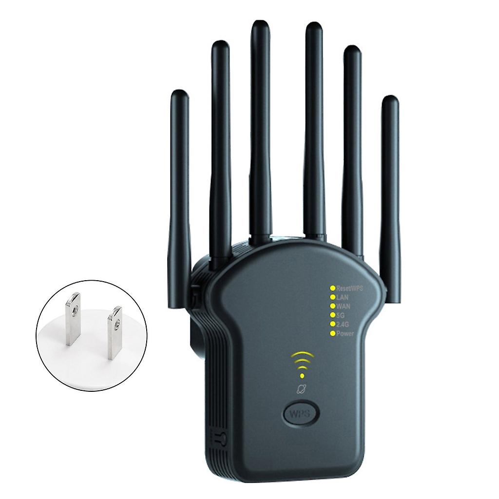 1200Mbps WIFIrepeater WirelessRouter RangesExtender SignalBooster 2.4G 5G