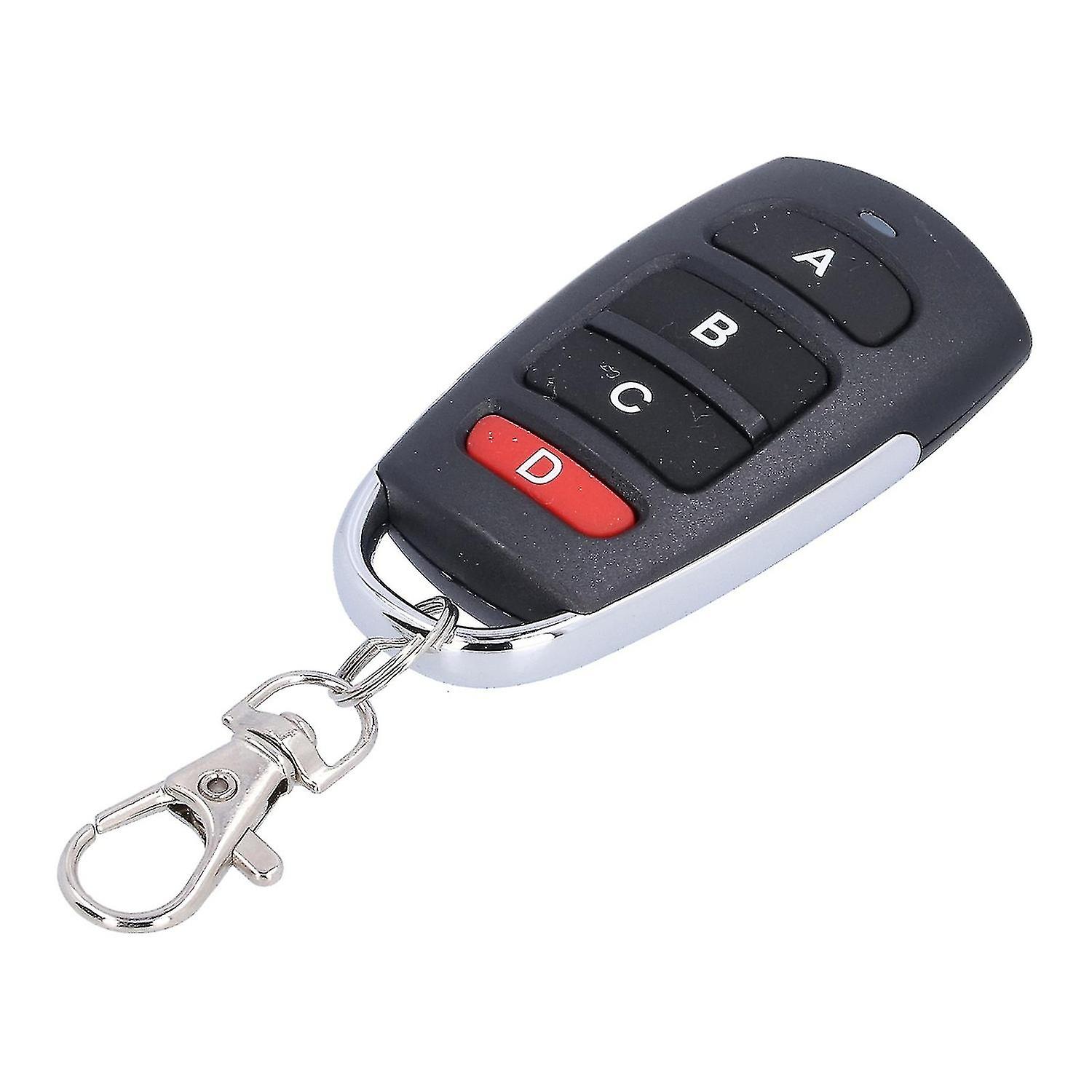 433mhz garage door remote key replacement 4 button clone copy cloner universal NO.67486