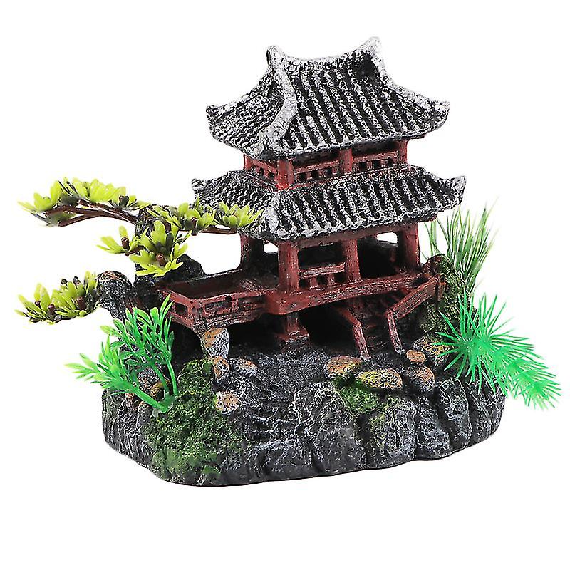 1pcs House Aquarium Decorations