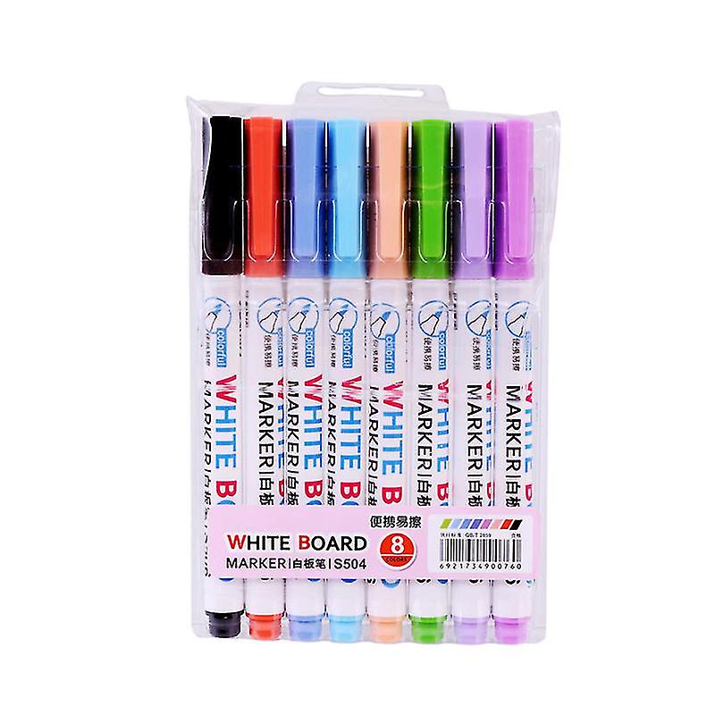 8pcs Dry Erase Markers