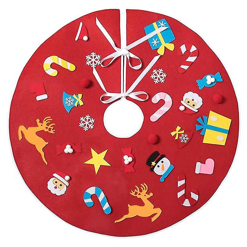 1pcs Diy Xmas Tree Skirt