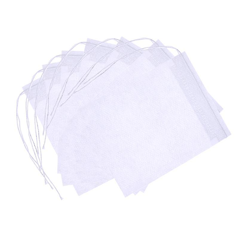 100pcs Drawstring Tea Filter Bags For Loose Tea 100