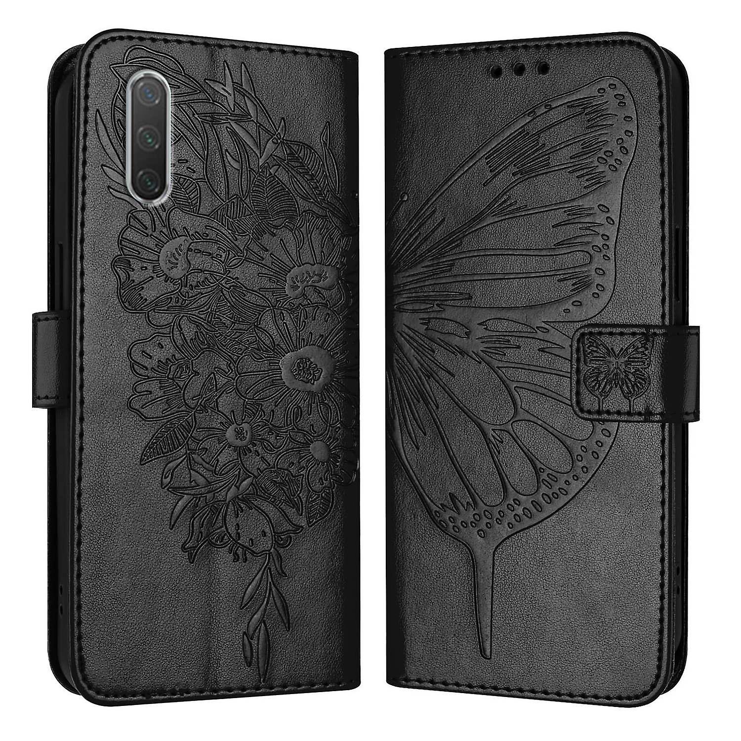 Embossed Butterfly PU Case For Xiaomi Mi CC9e / Mi A3