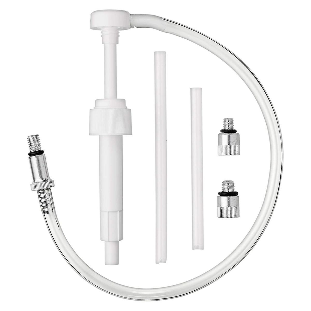 Fluid Pump for Quart Bottles ,Gear Oil,Transmission and Differential Fluid with This 8cc Hand Pump with 28mm Bottle Cap