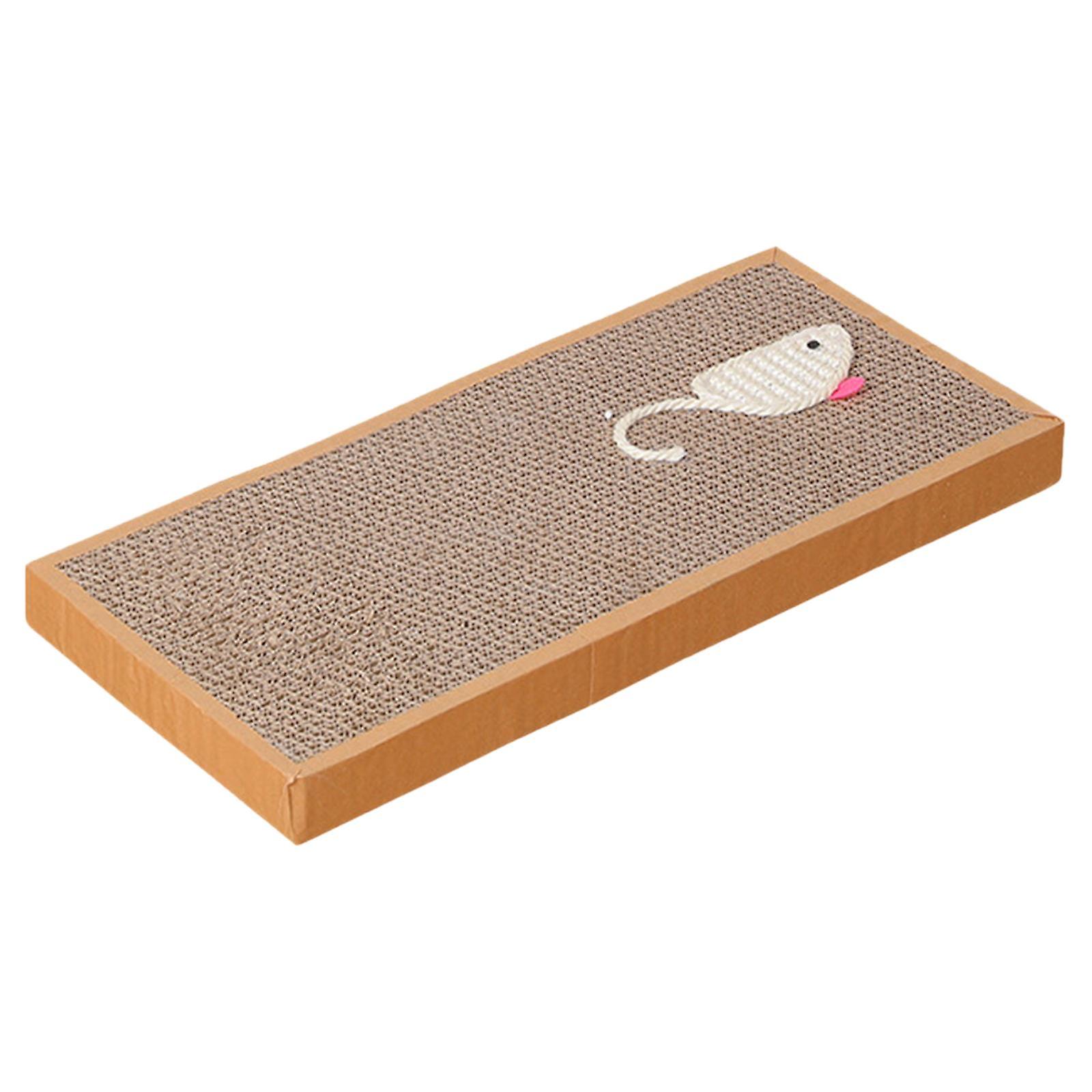 Chat Grattoirs Carton résistant à l’usure Chat Chat Scratch Lit pour chats d’intérieur Play S