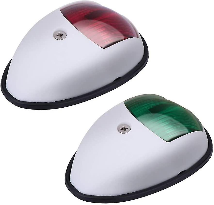 Marine Navigation Light, 12v LED Navigation Signal Light Red and Green Marine Light for Yacht Skeete