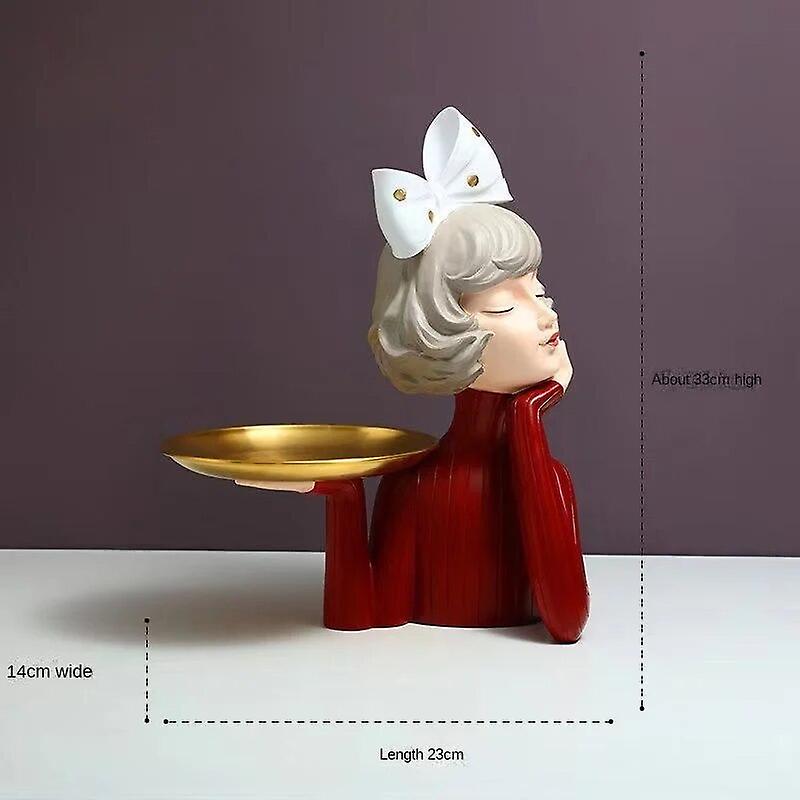 Yaratıcı Yay Kız, Reçine Vazo Heykel Dekorasyonu, Modern Basit Oturma Odası Girişi, Yatak Odası Masaüstü Dekorasyon Süsleri