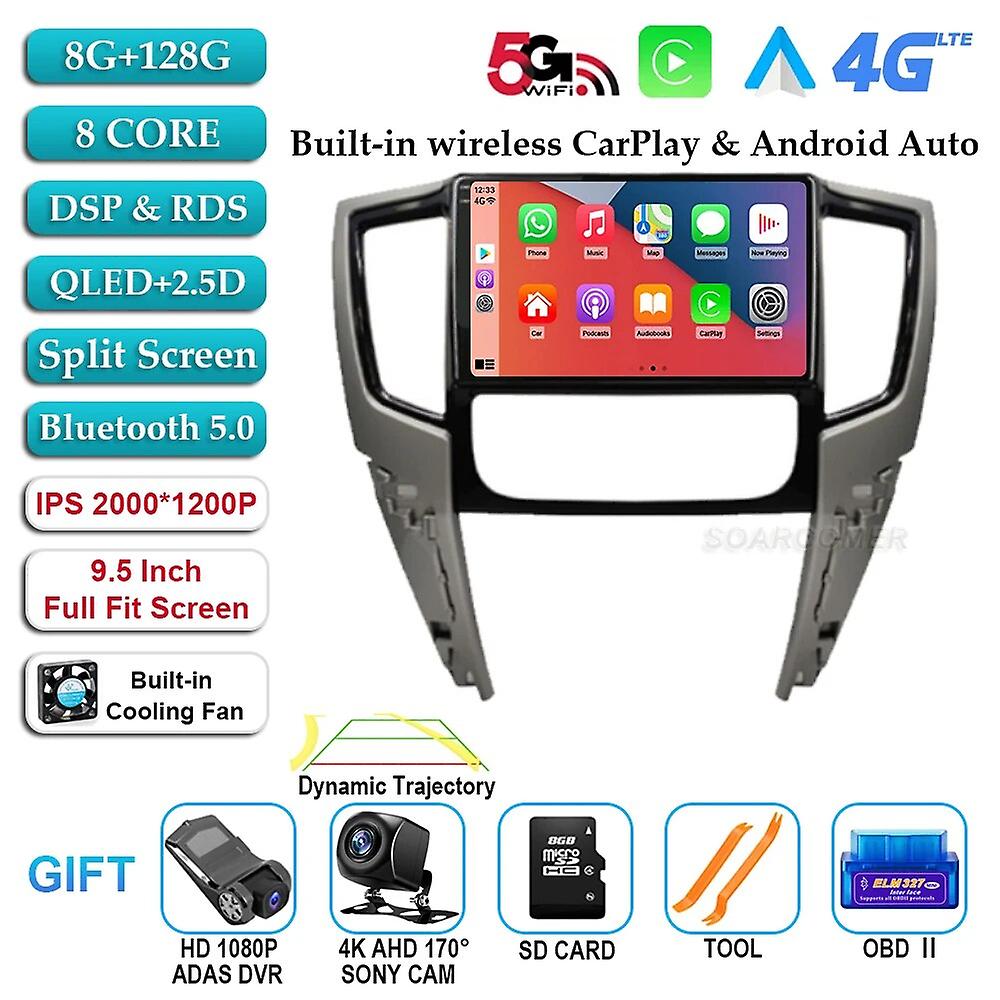 Rhd Android 13 Car Radio Carplay For Mitsubishi L200 5 2018 - 2020 Gps Navigation Video Player Auto Stereo Head Unit Multimedia