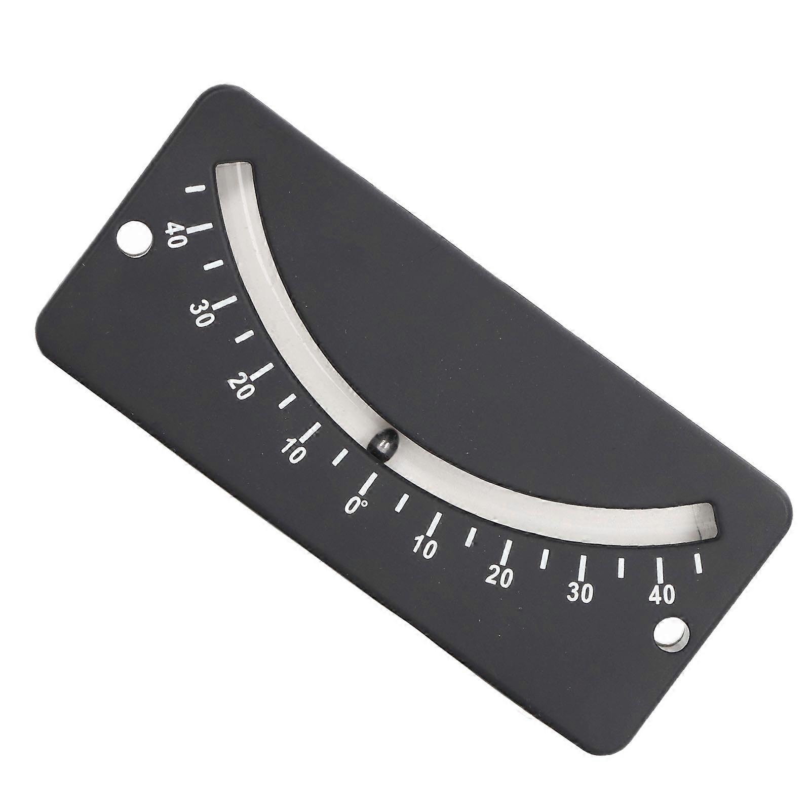 Slope Angle Meter Protractor Tilt Level Meter Gauge 25-0-25