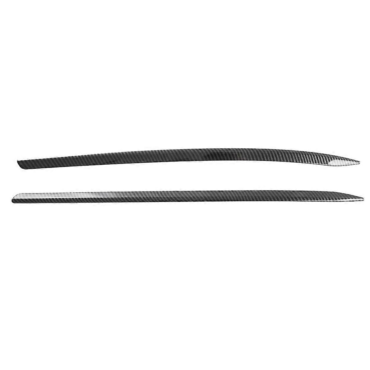 Carbon Fiber Color Rear Fog Lamp Decorative Strip Rear Fog Light Trim for Seal / ATTO 4