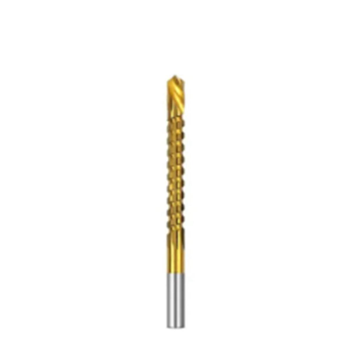 6.5mm Titanium Coated Drill Bit Spiral Jagged Saw Drill Bit Composite Drill Bit Twist Drill Bit