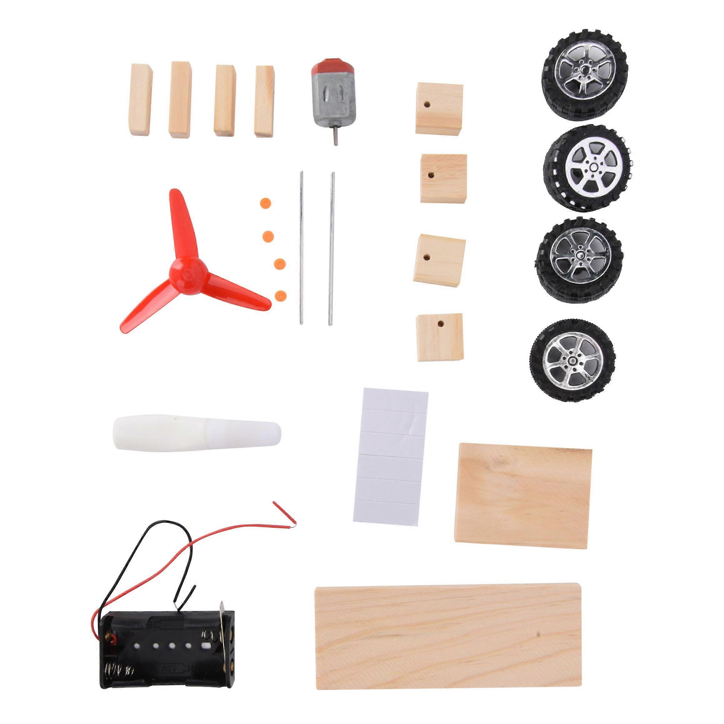 Diy Educational Experiment Toys Kids Physical Science Assembling Car Model Toy