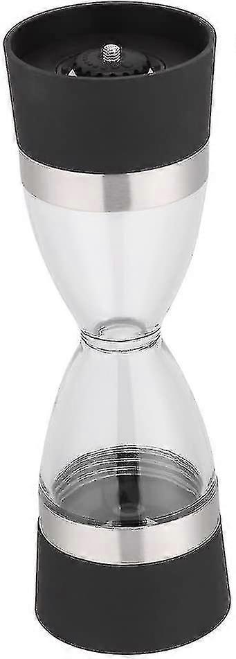 2 In 1 Mechanical Salt And Pepper Mill, Manual Two-head Pepper Mill Adjustable