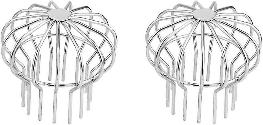 2 Pack - Gutter Pipe Leaf Wire Balloon 100-120mm -Upgrade Stainless Steel