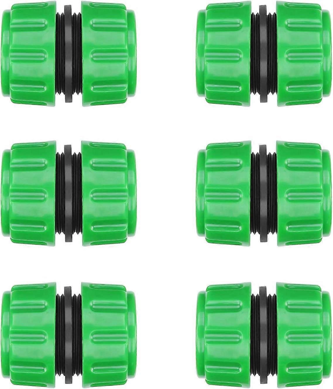 Extensor de conector de reparo de mangueira para juntar 1/2 polegadas Garden Mangueira Pipe Quick Repair Conexão 6pcs