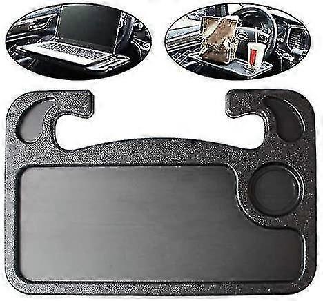 Multi-function Portable Car Steering Wheel Desk, Double-sided Design, Computer Auto Steering Wheel Tray