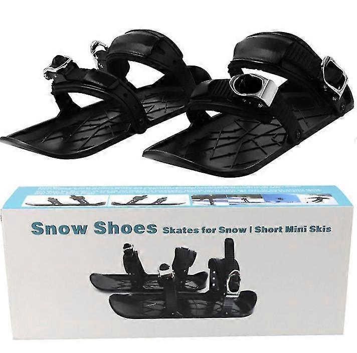 One Pair Mini Short Ski Skates For Snow Skis For Winter Shoes Short Snowskates Skiboards