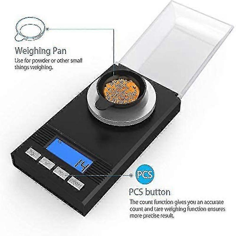 50g / 0.001g Milligram Scale, Scale, Mg Scale, Milligram