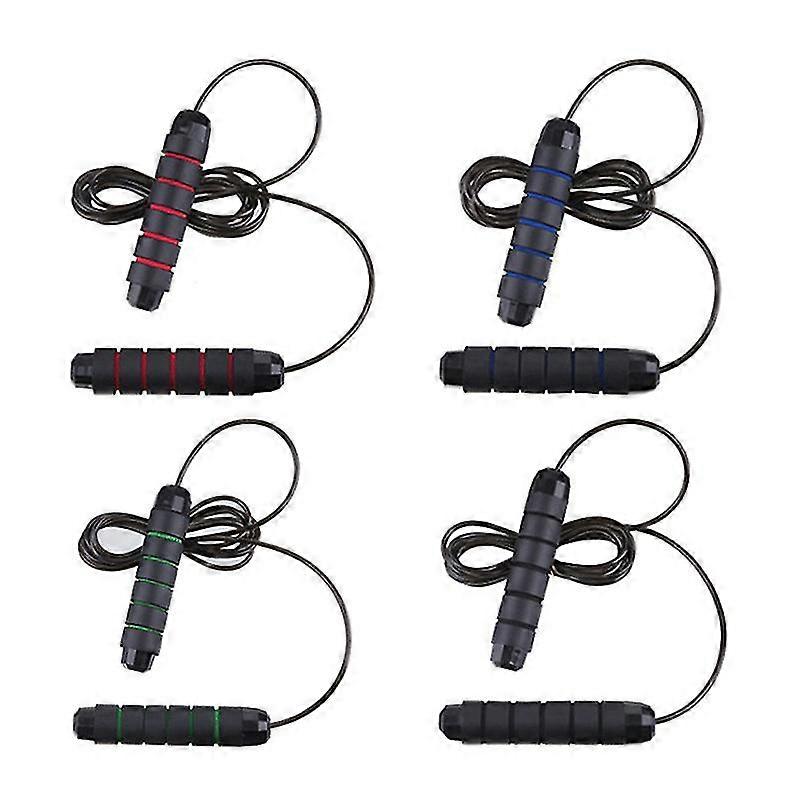 jump ropes for fitness - skipping ropes for exercise, lose weight, burn calories, indoor fitness, gym -tangle free ball bearing speed rope with memory