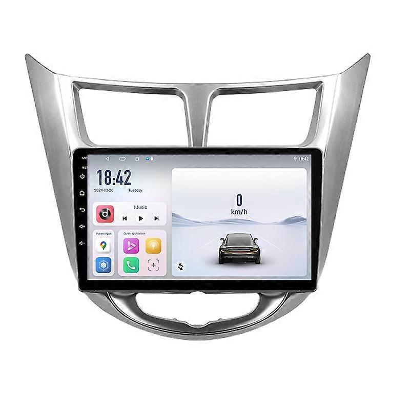 For Hyundai Solaris Verna Accent 1 2010-2016 Car Radio Multimedia Video Player WIFI Navigation GPS