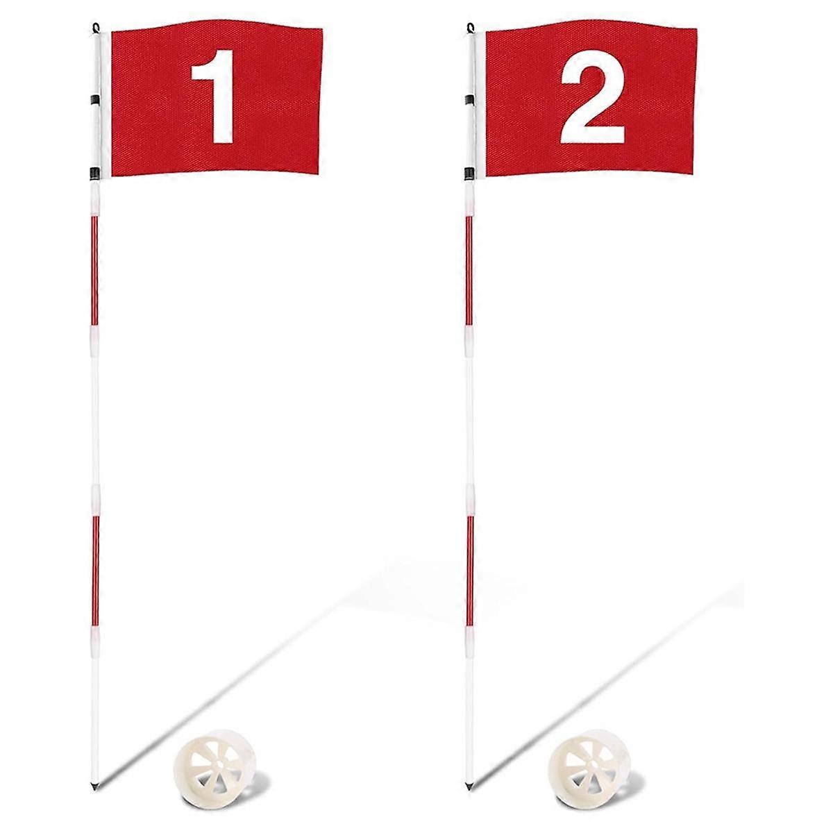 Golf Flagstick Golf Flag Golf Putting Flag for Backyard Practice Putting Green