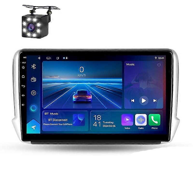 Car Radio Android For Peugeot 2008 1 2013 - 2020 Multimedia Player Stereo GPS