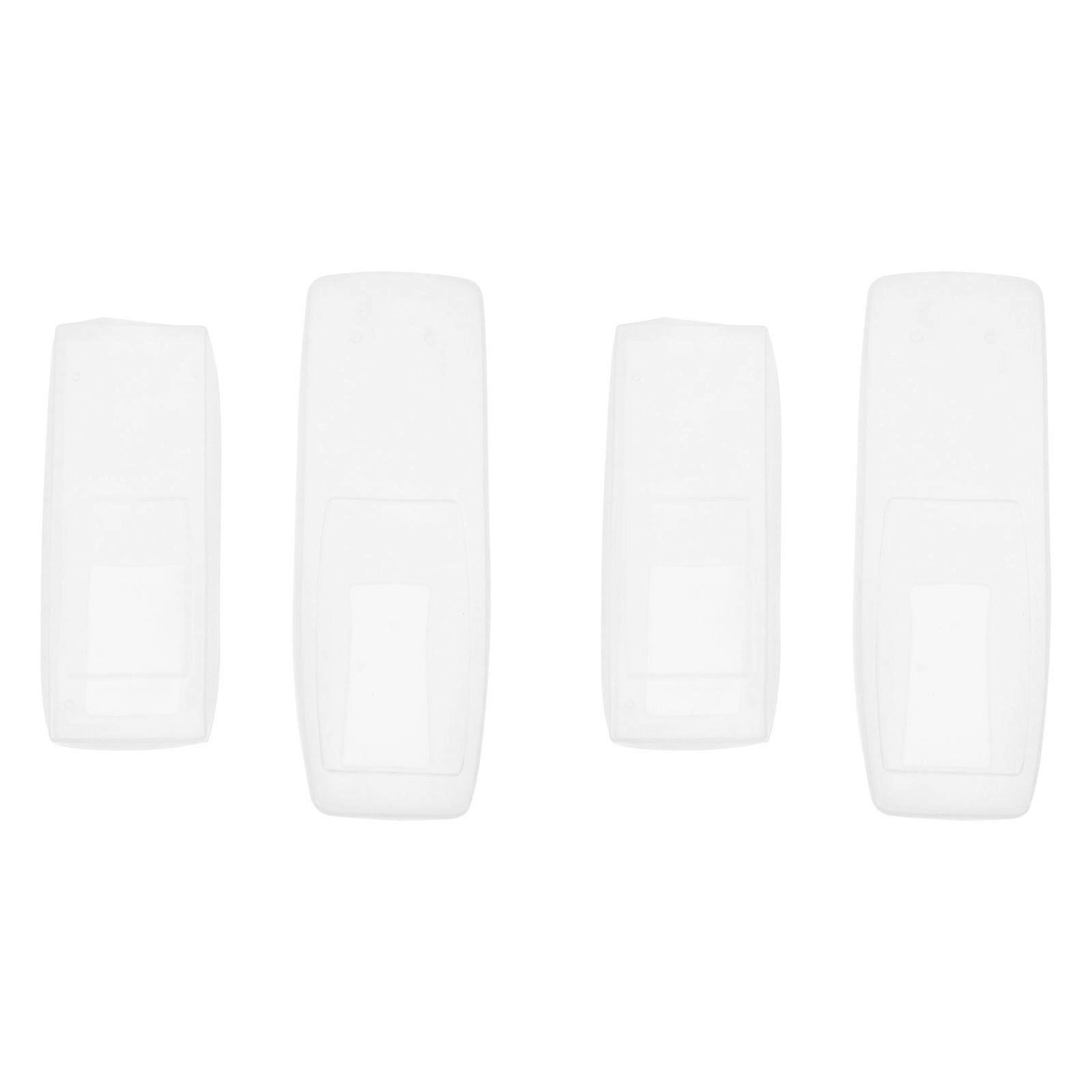 4Pcs Silicone Remote Controller Cover Silicone TV Remote Controller Cover