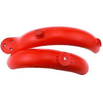 2pcs Electric Scooter For Fender For Mijia M365 Repair Part Mudguard Red
