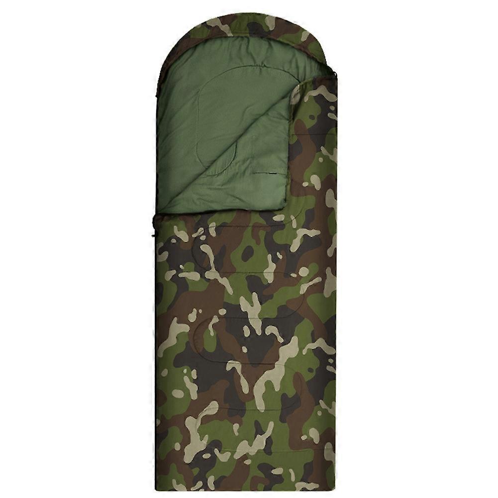 Camouflage sovepose Udendørs camping sovepose Rejse varm voksen vinter bomuld sovepose T